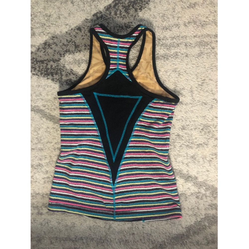 Ivivva Colorful Striped Racerback Tank - Picture 2 of 3